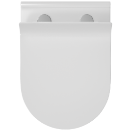 WHC-18321JPP Elite Rimless Wall Hung Closet With In Buit Jet, Soft Close Seat Cover, Hinges, Accessories Set