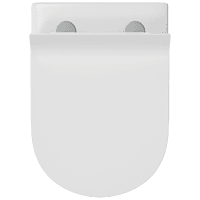 WHC-27321PP Lexus Rimless Wall Hung Closet With Soft Close Seat Cover, Hinges, Accessories Set