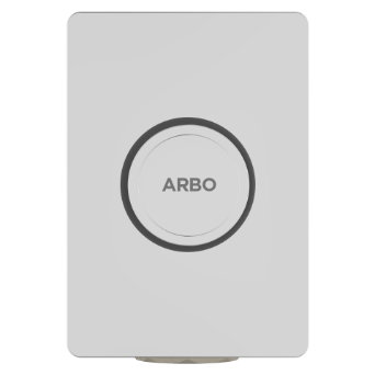 MP-5216 Metropole Forged Brass WC Flush Valve 25mm (1" Inch) With Exposed Shut Off Provision & Square Plate