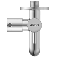 EL-1805 2 Way Bib Tap Side Handle With Wall Flange