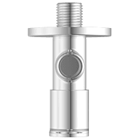 NE-1604 Angle Cock With Wall Flange