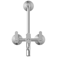 IX-2822 Wall Mixer 3 In 1 With Connecting Legs With Wall Flange
