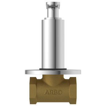 IX-2823 Concealed Stop Cock 15mm Body With Upper Part Set