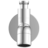 IX-2803 Long Nose Bib Tap With Wall Flange
