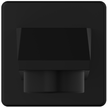 SP-MB-5317 Bath Tub Spout With Wall Flange (Bath Spout Collection) (Matt Black)