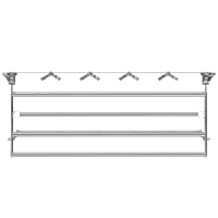 FR-02 Round Folding Rack 24" Inch