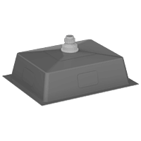 HMR-01 Single Bowl Kitchen Sink 16" x 18" x 9" Inch Hand Made