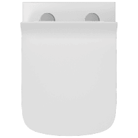 WHC-29322UF Lavish Rimless Wall Hung Closet Blind Installation With UF Soft Close Seat Cover, Hinges, Accessories Set