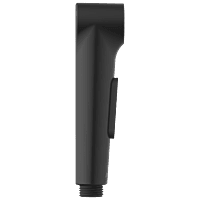 HF-MB-15 ABS Round Health Faucet With Hook & 1.2 Mtr. S.S. Tube (Black)