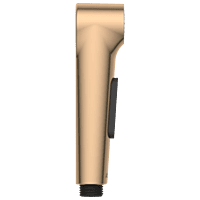 HF-RG-15 ABS Round Health Faucet With Hook & 1.2 Mtr. S.S. Tube (Rose Gold)