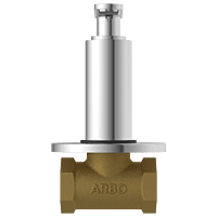 IX-2823 Concealed Stop Cock 15mm Body With Upper Part Set