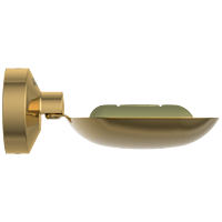 LE-GG-03 Soap Dish (Glossy Gold Finish)