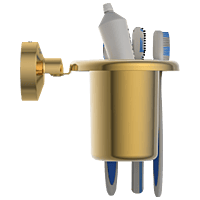 LE-GG-07 Tumbler Holder (Glossy Gold Finish)