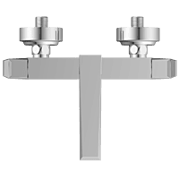 LV-2013 Sink Mixer With Swinging Spout With Connecting Legs With Wall Flange (Wall Mounted Model)