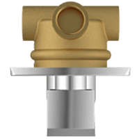 LV-2053 2 Inlet 3 Outlet High Flow Diverter Body With Upper Part Set