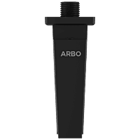 LV-MB-2002 Bib Tap With Wall Flange (Matt Black)