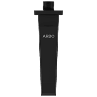 LV-MB-2003 Long Nose Bib Tap With Wall Flange (Matt Black)