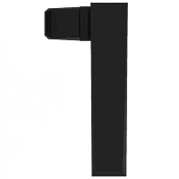 LV-MB-2011 Swan Neck With Swinging Spout (Table Mounted Model) (Matt Black)