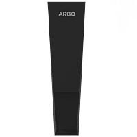 LV-MB-2027 Single Lever Basin Mixer With Braided Hoses (Table Mounted Model) (Matt Black)