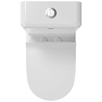 OPC-25211PP Cosmo Siphonic One Piece Closet S Trap (9" Inch) With Soft Close Seat Cover With Hinges, Fixing Accessories Set and Accessories Set, Cistern Fittings