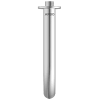 SHA-37 Round Shape With 45° Bend For Wall Mounted Shower Arm With Wall Flange 12" Inch