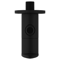 KA-MB-3104 Angle Cock With Wall Flange (Matt Black)