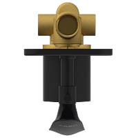 KA-MB-3152 High Flow Diverter Body With Upper Part Set (Matt Black)