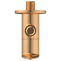 KA-RG-3104 Angle Cock With Wall Flange (Rose Gold)