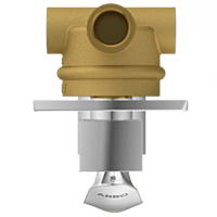 KA-3153 2 Inlet 3 Outlet High Flow Diverter Body With Upper Part Set