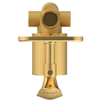 KA-GG-3152 High Flow Diverter Body With Upper Part Set (Gold)