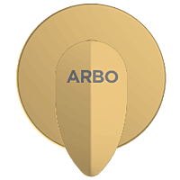 KA-GG-3123 Concealed Stop Cock 15mm Body With Upper Part Set (Gold)