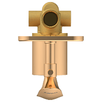 KA-RG-3152 High Flow Diverter Body With Upper Part Set (Rose Gold)