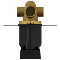 LV-MB-2052 High Flow Diverter Body With Upper Part Set (Matt Black)