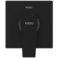 LV-MB-2054 Single Lever Shower Mixer (Deusch Mixer) Body With Upper Part Set (Matt Black)