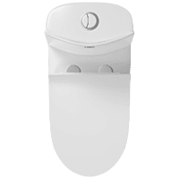 OPC-21212PP Prime Siphonic One Piece Closet S Trap (12" Inch) With Soft Close Seat Cover With Hinges, Fixing Accessories Set and Accessories Set, Cistern Fittings