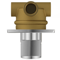 PR-2153 2 Inlet 3 Outlet High Flow Diverter Body With Upper Part Set