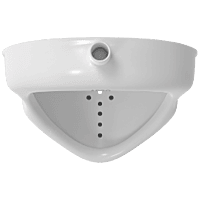 UNL-18001 Apple Urinal 13" x 10" Inch Top Inlet