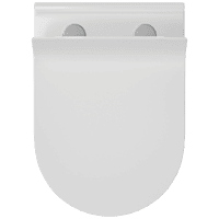 WHC-18322UF Kia Rimless Blind Installation Wall Hung Closet With UF Soft Close Seat Cover, Hinges, Accessories Set