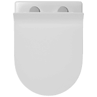 WHC-32321PP Cosmo Rimless Wall Hung Closet With Soft Close Seat Cover, Hinges, Accessories Set