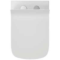 EWC-25111PP Cosmo Washdown EWC S Trap (4" Trap) With Gasket And Installation Kit With Normal Close Seat Cover, Hinges, Fixing Accessories