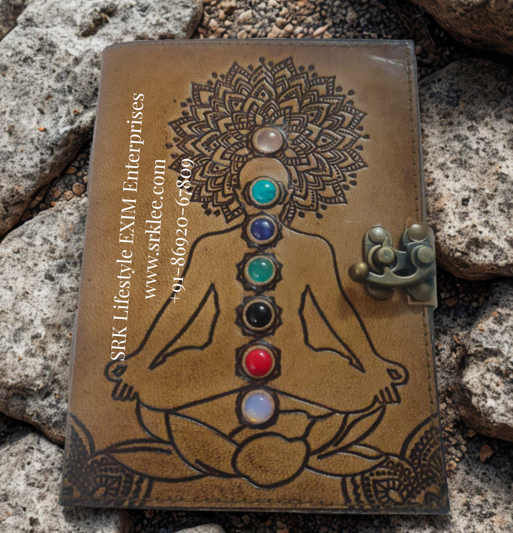 7 Chakra Diary - Brown (6-8 Inch). 7 Chakra Diary - Brown (6-8 Inch).