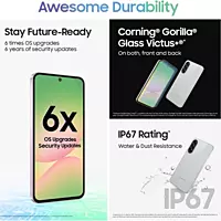 Samsung Galaxy A56 5G (Awesome Lightgray, 256 GB)  (12 GB RAM)