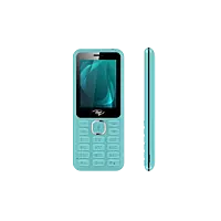 itel it5027 Keypad Mobile Phone with 2.4 inch Display Size |11mm Slim Body| 1200 mAh Battery| King Voice | Light Green