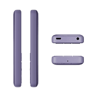 Nokia 130 Music Dual Sim (Purple) with charger