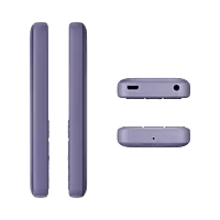 Nokia 130 Music Dual Sim (Purple) with charger