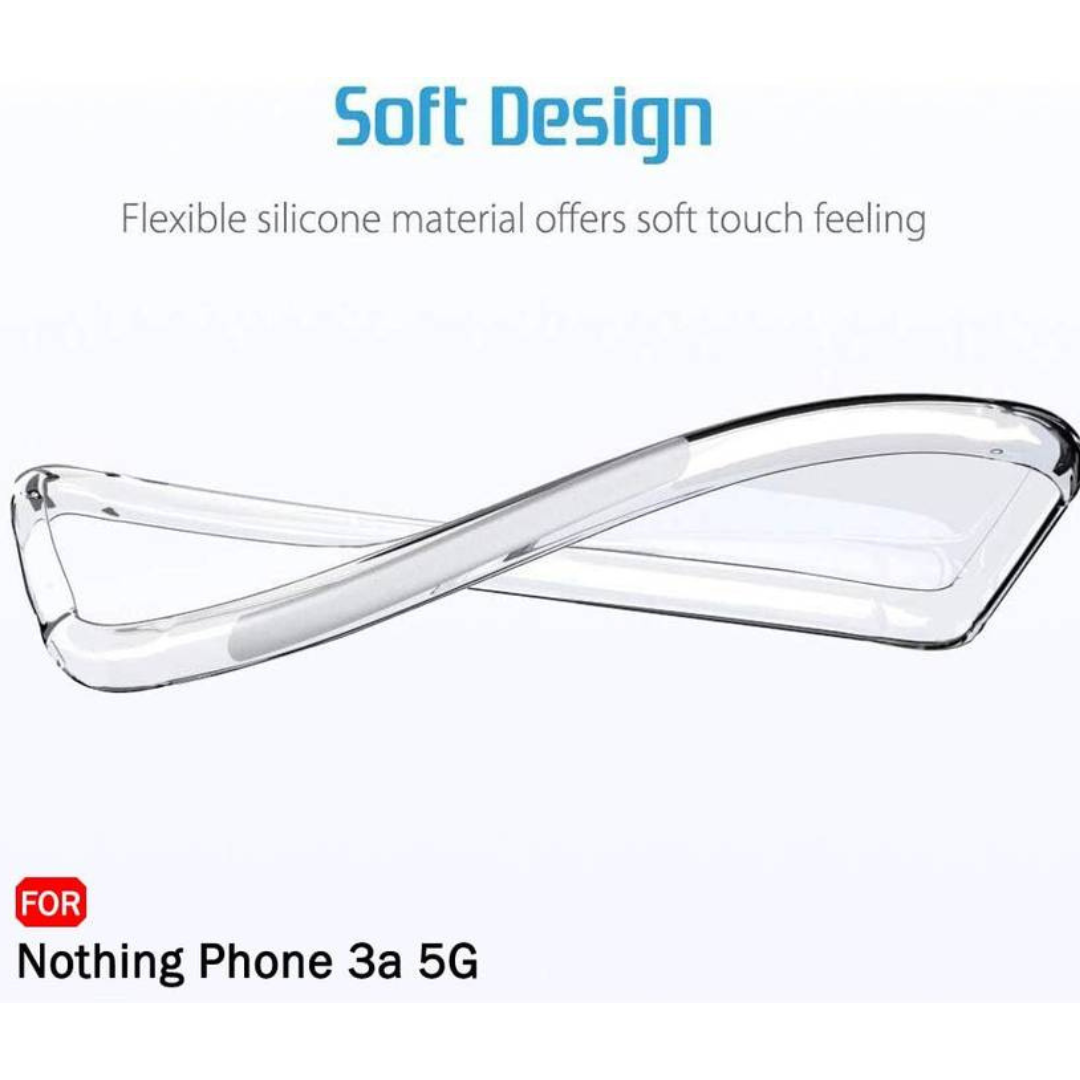 Soft Back Case for Nothing Phone 3A