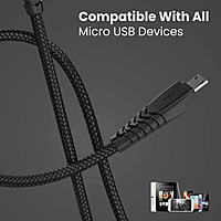 Konnect B Micro USB Cable Black