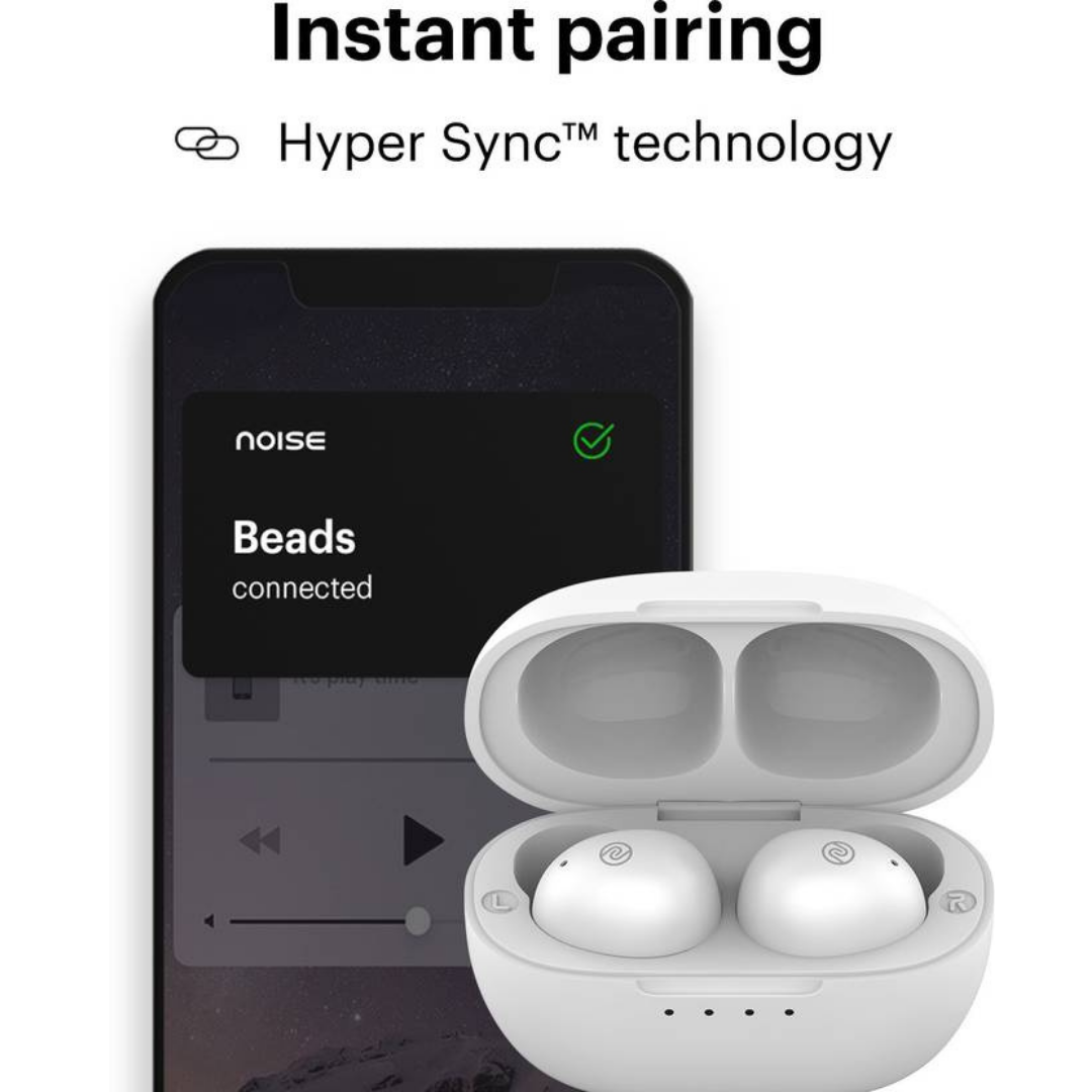 Noise Beads Pearl white