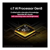 LG 43UA82506LA 108 cm (43) 4K UHD AI Smart TV with α7 AI Processor Gen8, Filmmaker Mode with Dolby Atmos, 2025