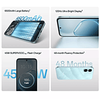 OPPO A6x 5G (Ice Blue, 64 GB) (4 GB RAM)